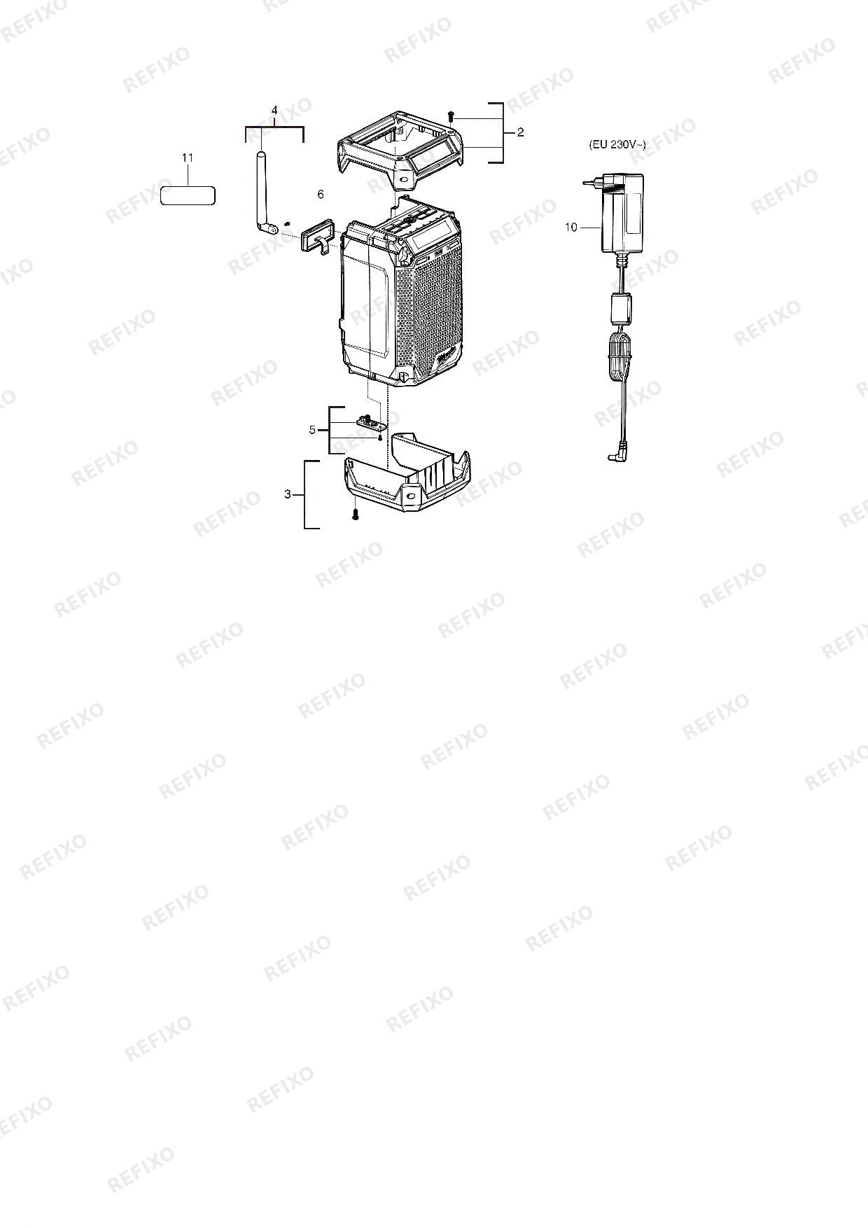 MILWAUKEE M12RCDAB+0 4933472114 4000474894 — схема запчастей
