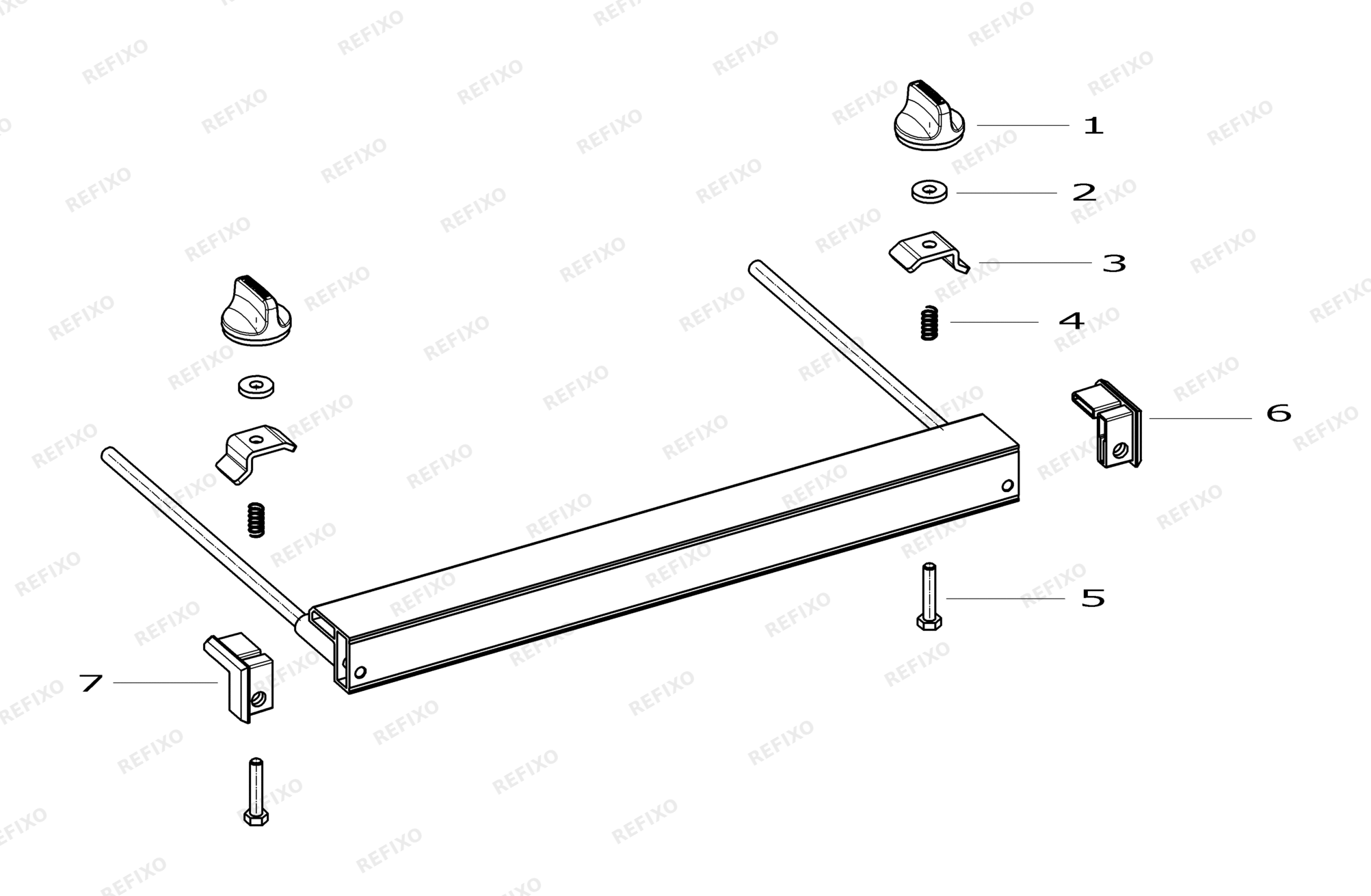 Festool PARALLELANSCHL. PA-TS 75 492243 — схема запчастей