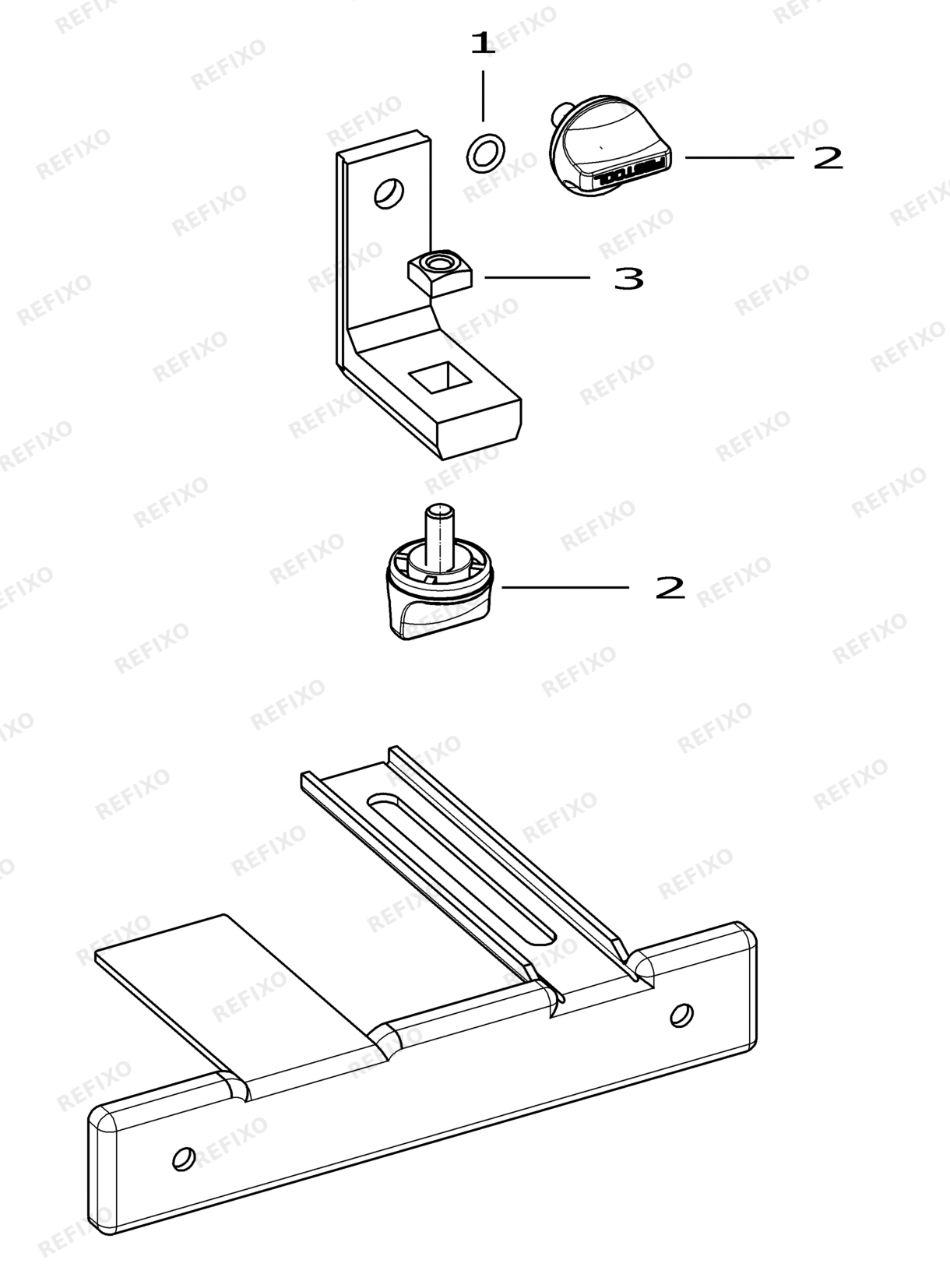 Festool PARALLELANSCHL. PA-EHL 488544 — схема запчастей