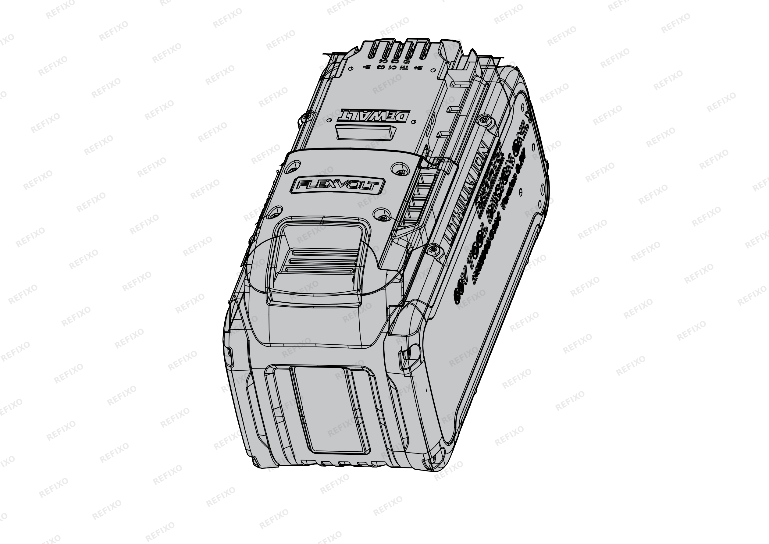 DeWalt АДАПТЕР DCAFVPS — схема запчастей