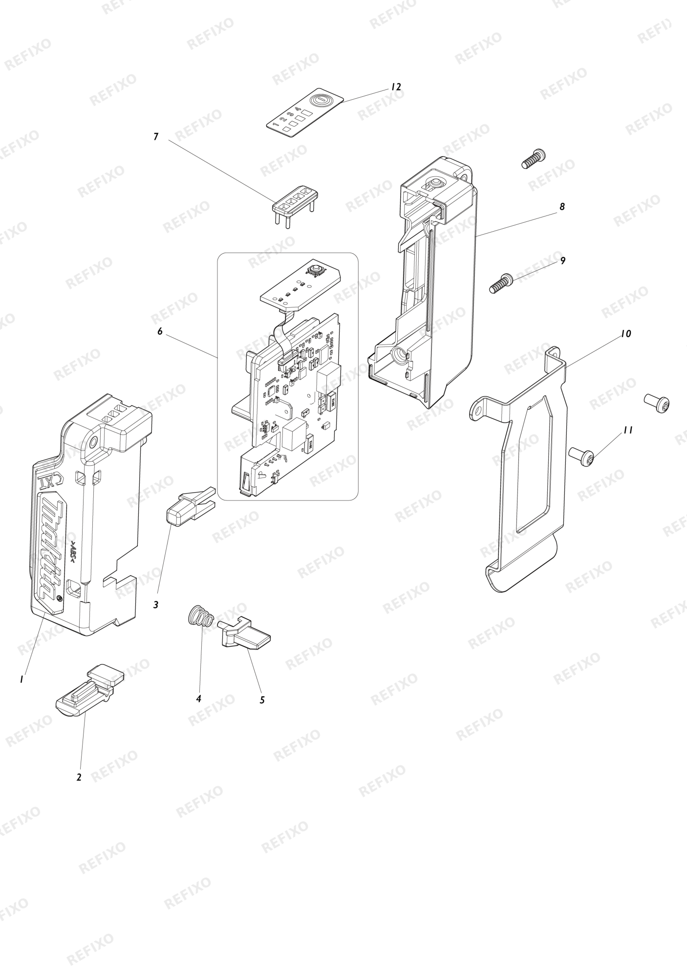 MAKITA TD00000110 — схема запчастей