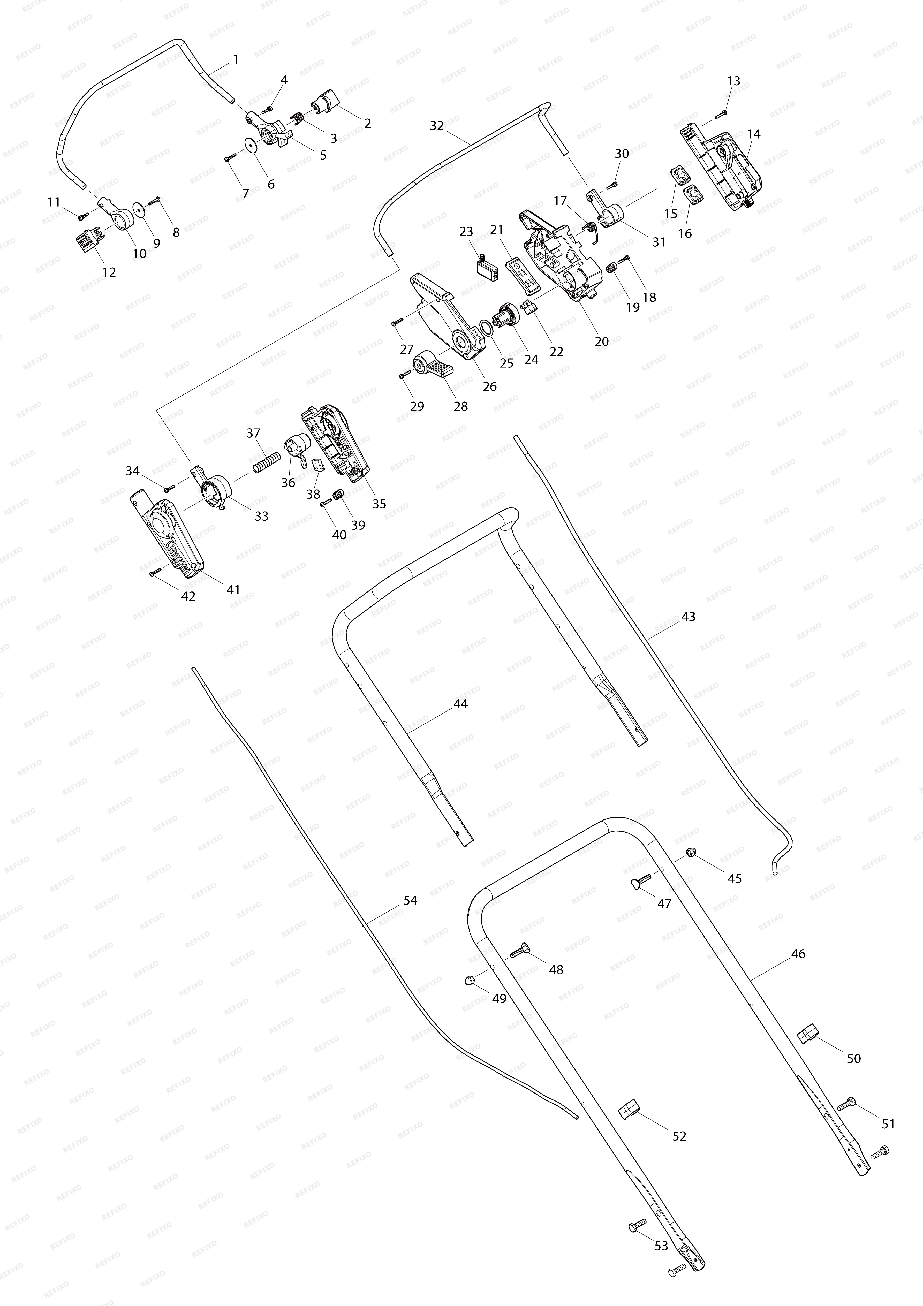 MAKITA AM3753 — схема запчастей