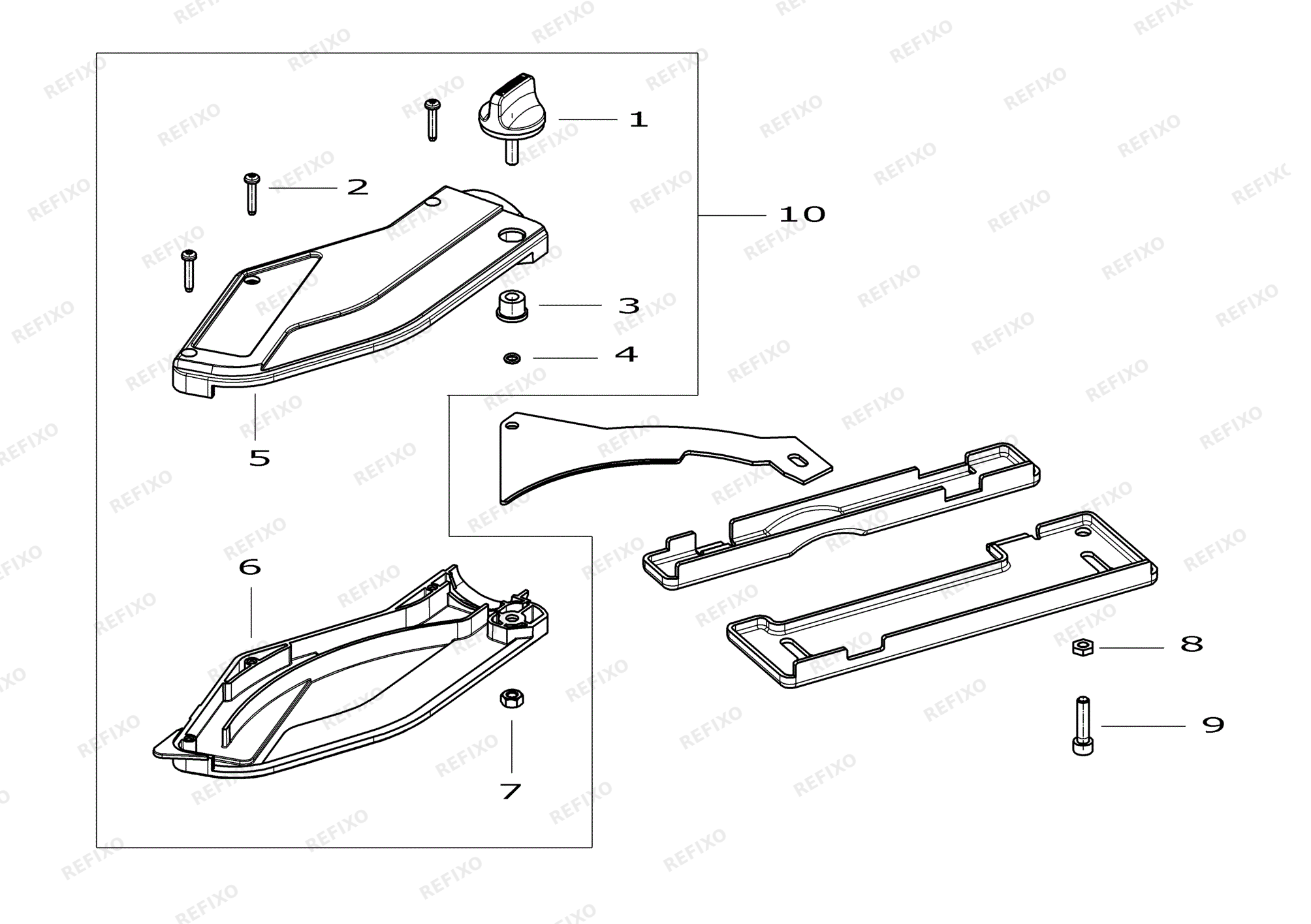 Festool Bausatz Basis BS 65 486167 — схема запчастей