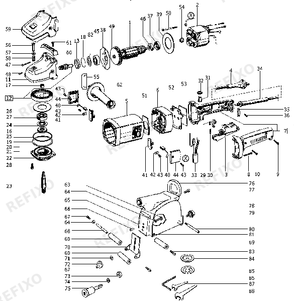 Festool BMS 180 E - Bürstmaschine 570775 — схема запчастей