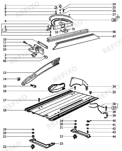 Festool BASIS 2 A 486169 — схема запчастей
