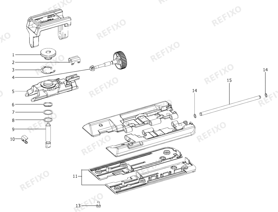 Festool WT-PS400 496334 — схема запчастей