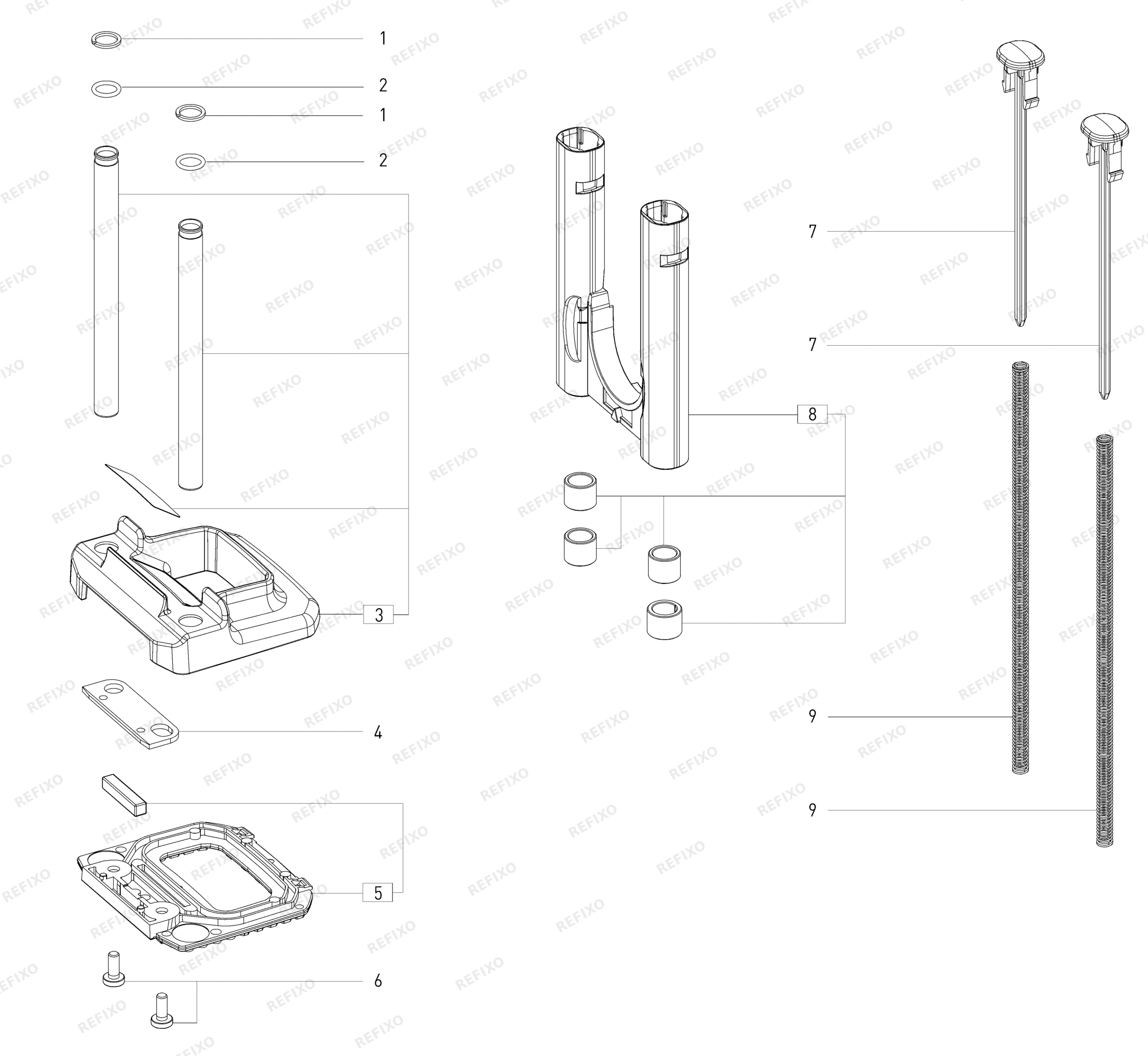 Festool OS-AH 10009764 — схема запчастей