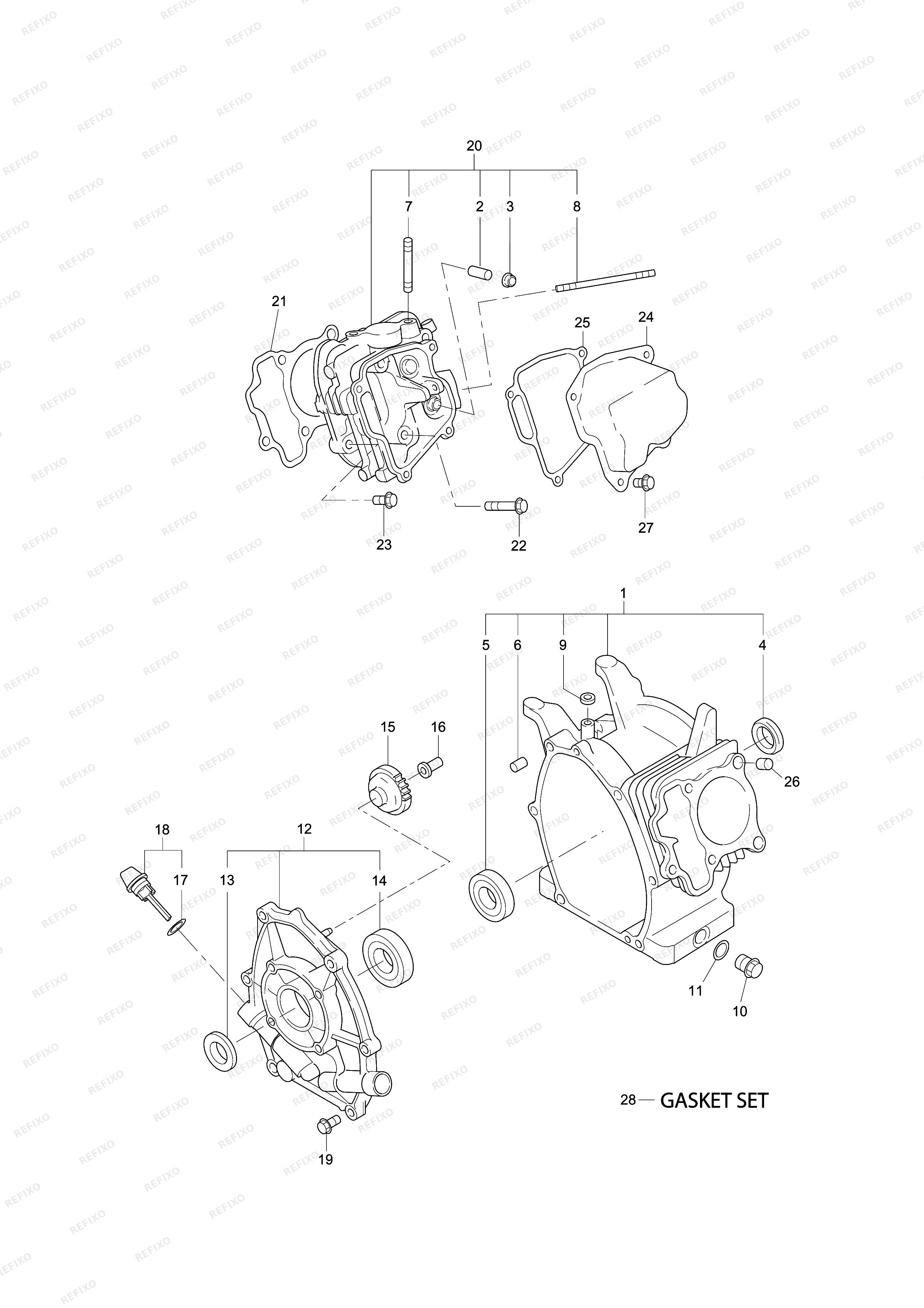 MAKITA EW2051H — схема запчастей