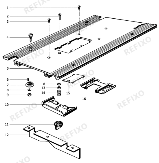 Festool BASIS 4 483532 — схема запчастей