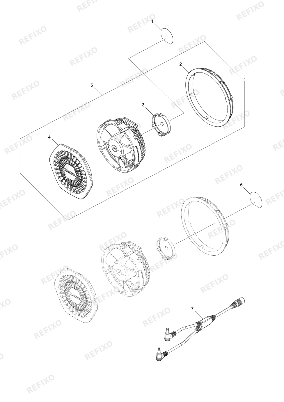 MAKITA DFJ210 — схема запчастей