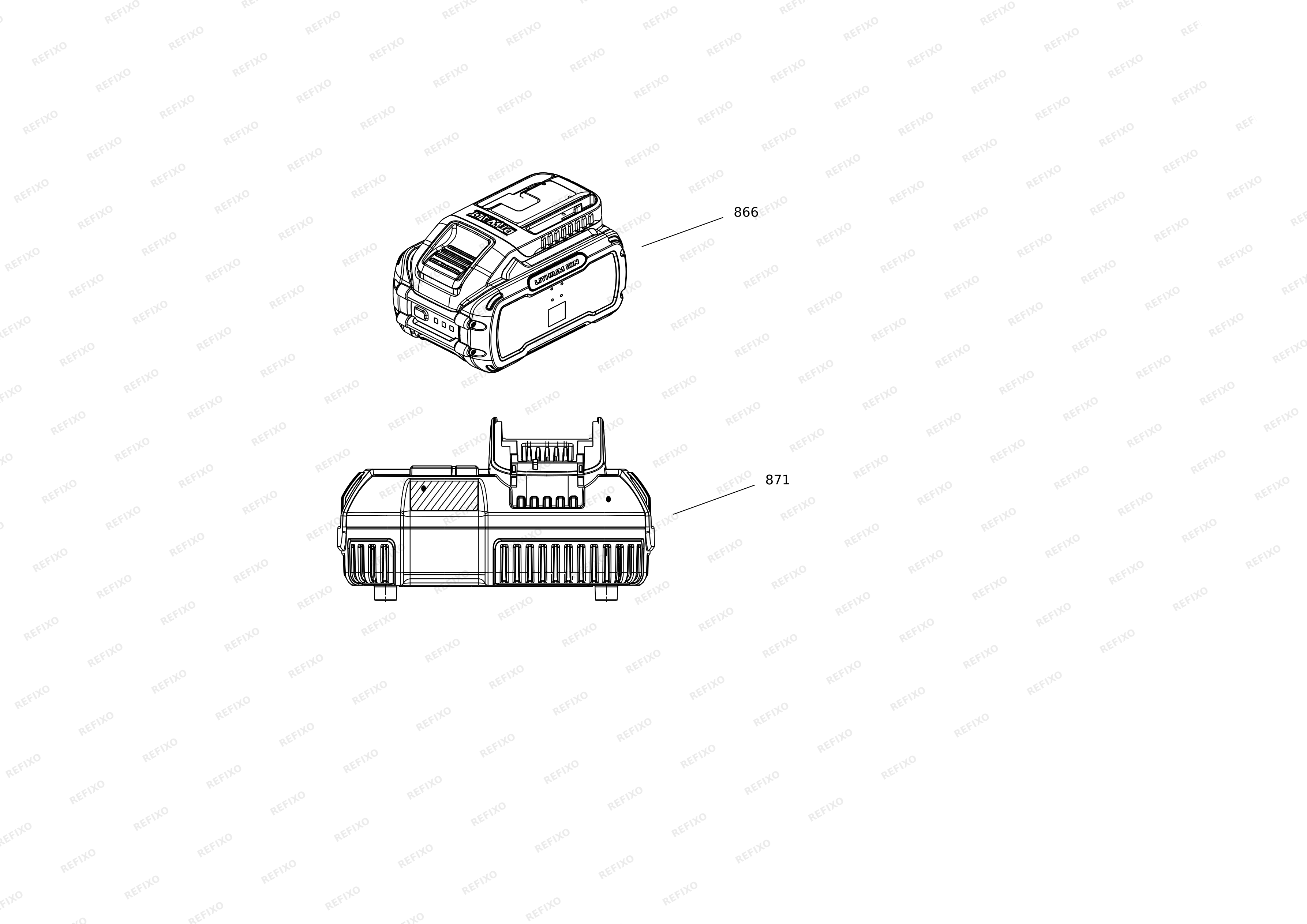 DeWalt ЗАРЯДНОЕ УСТРОЙСТВО DCB118XY2 — схема запчастей