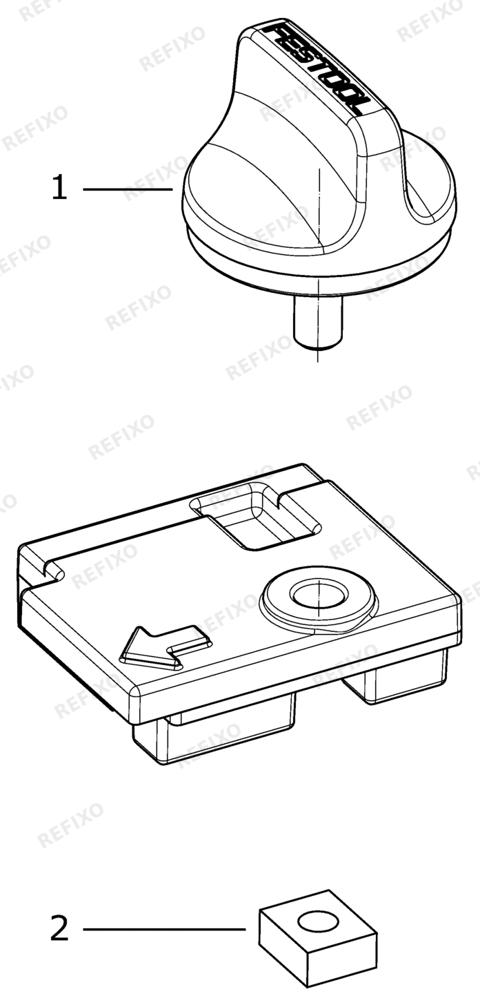 Festool Rückschlagstopp - Rückschlagstopp FS-RSP 491582 — схема запчастей