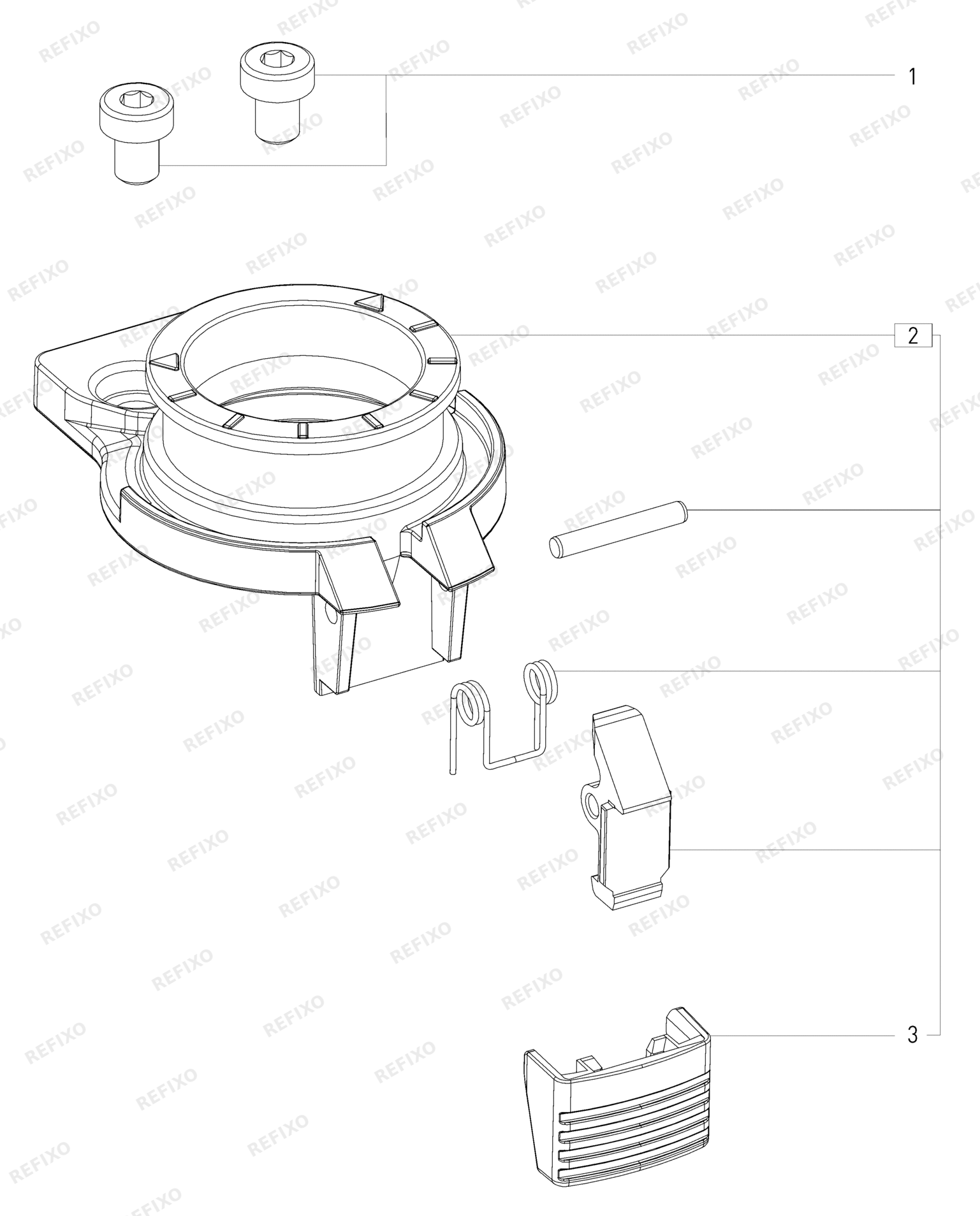 Festool OS-A komplett 10018413 — схема запчастей