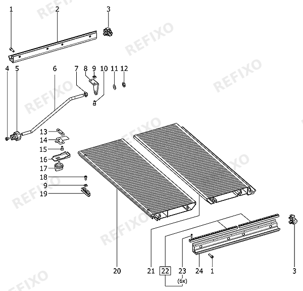 Festool VB - Tischverbreiterung 492090 — схема запчастей