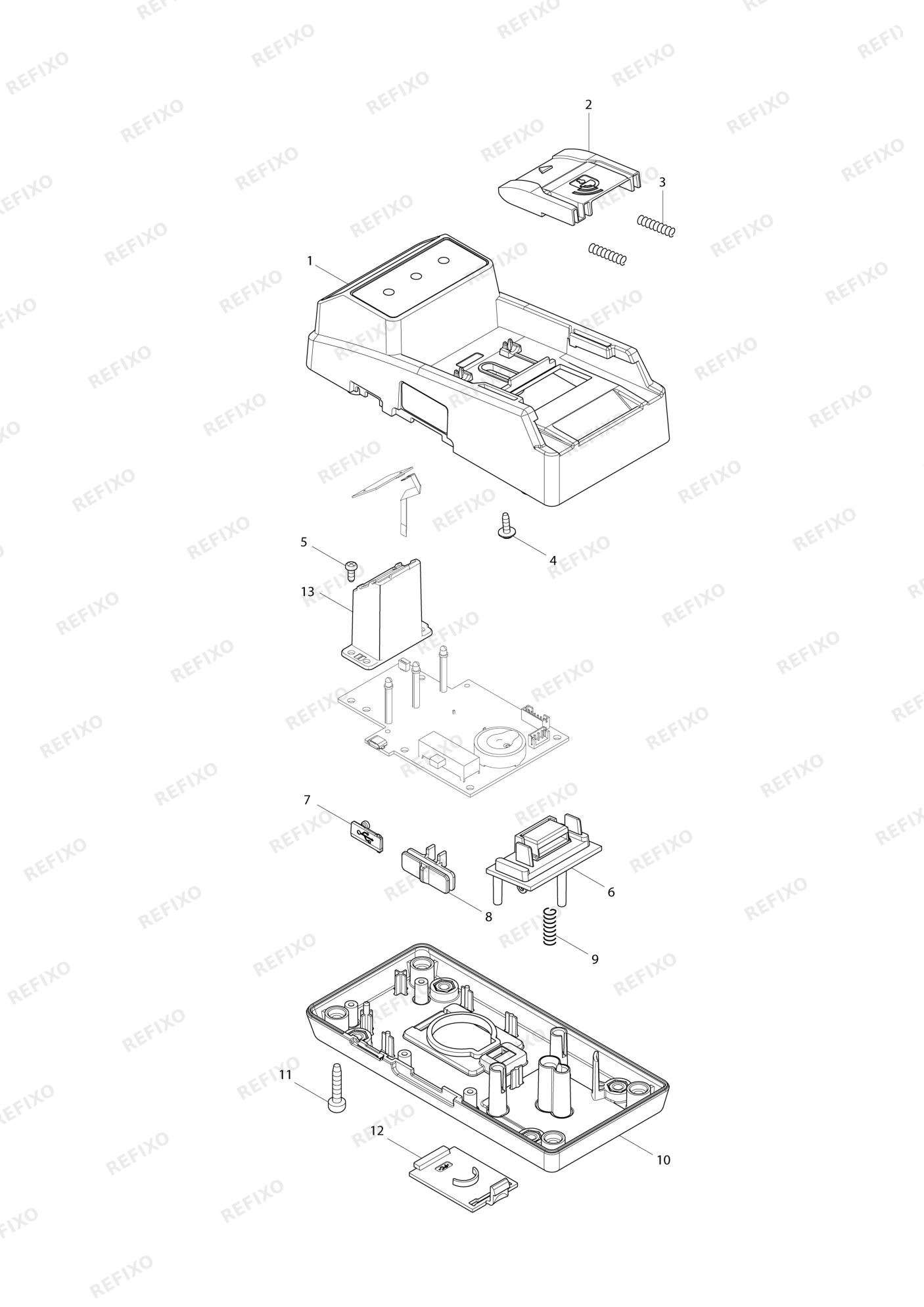 MAKITA BPS01 — схема запчастей