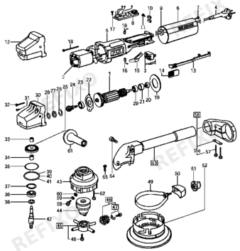 Festool SAF 750 E - Sanierungsfräse 489998 — схема запчастей