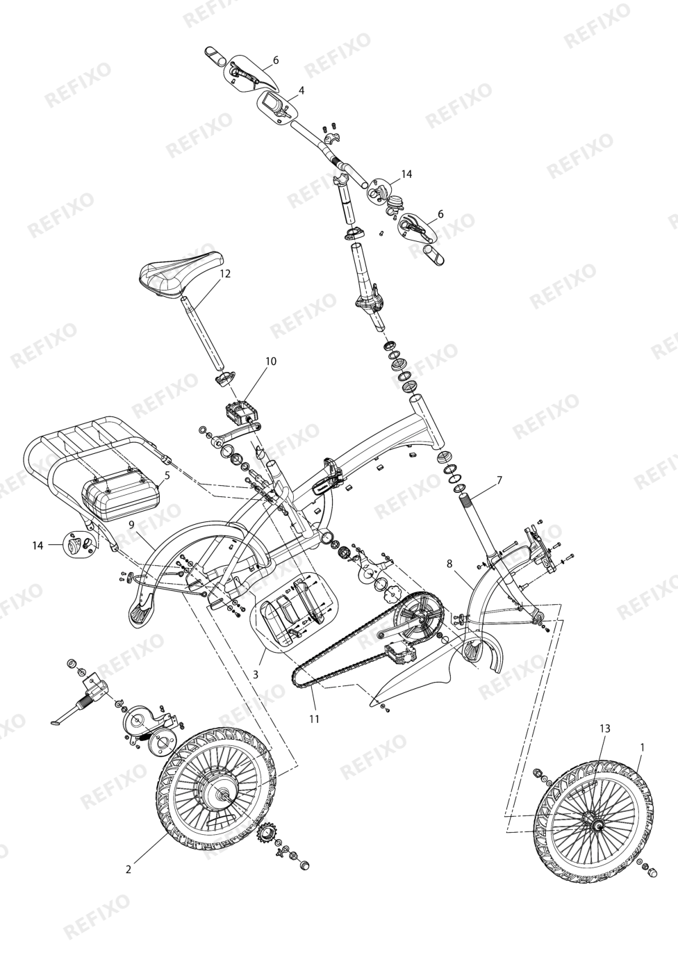 MAKITA BBY180 — схема запчастей