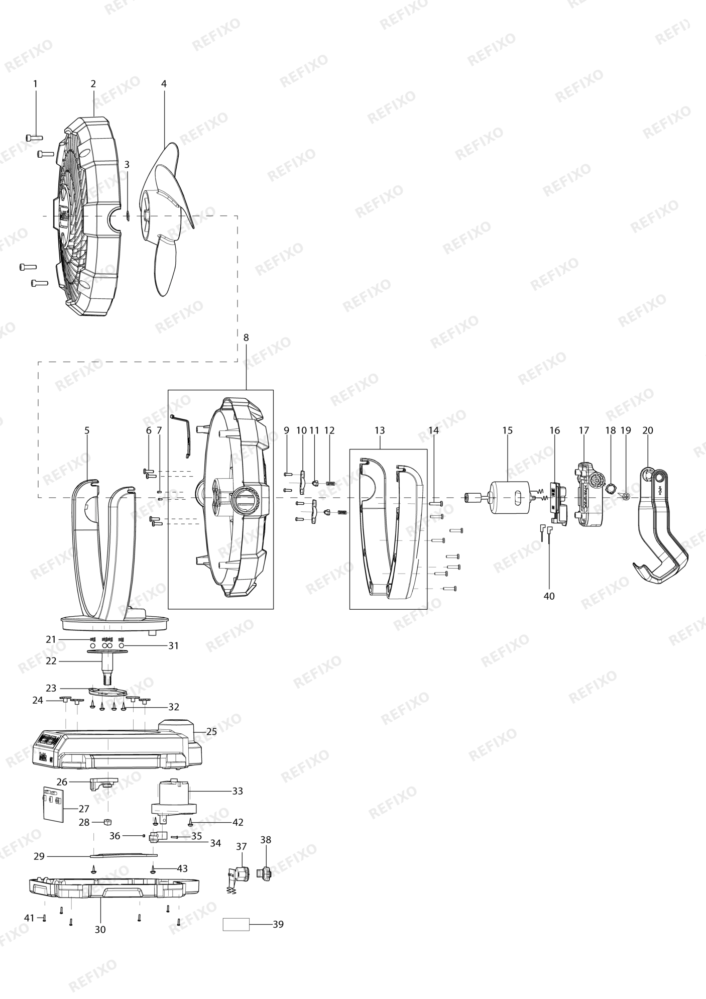 MAKITA CF101D — схема запчастей