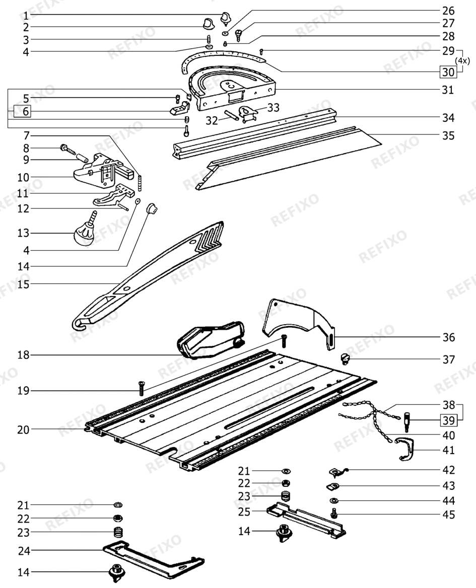 Festool CMS-APAT - Modulträger 493956 — схема запчастей