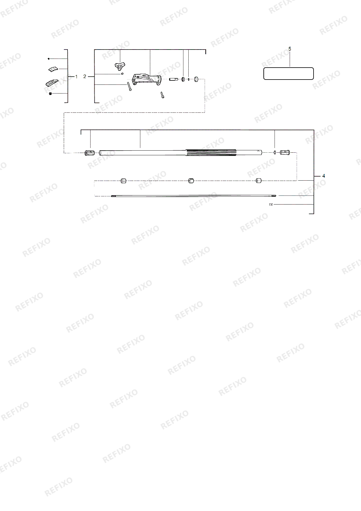 MILWAUKEE M18FOPH EXA 4932464960 4000464792 — схема запчастей