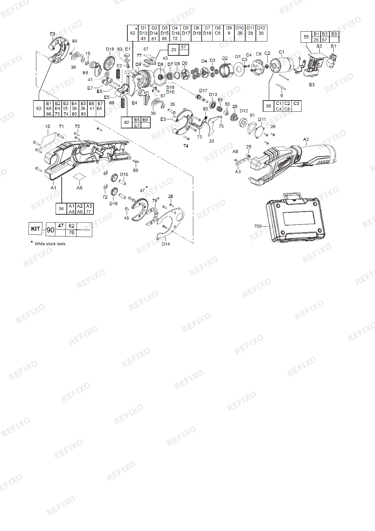 MILWAUKEE C12PC 0 4933411920 4000411091 — схема запчастей