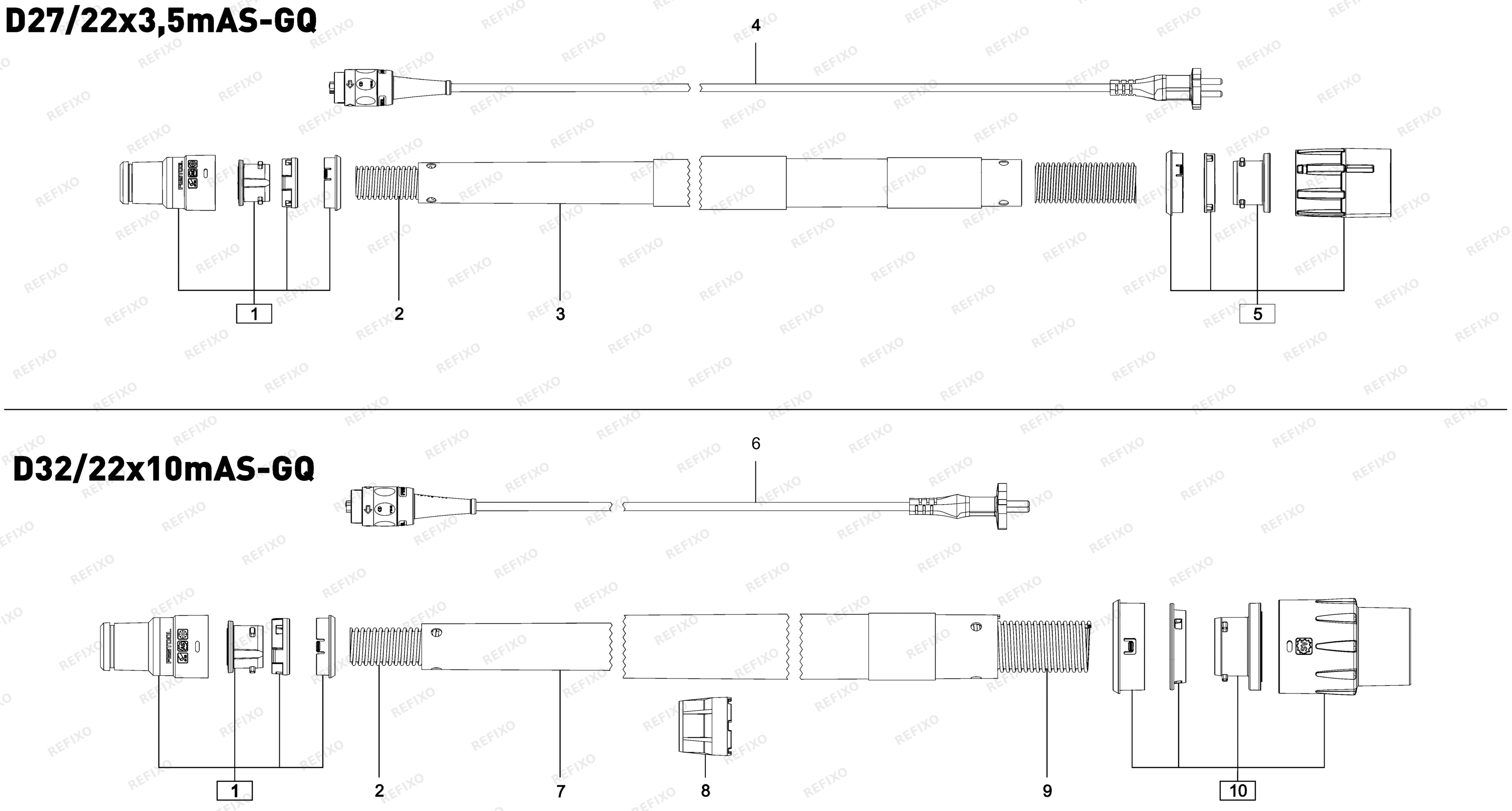 Festool BG D2232x10m AS GQ 10011320 — схема запчастей