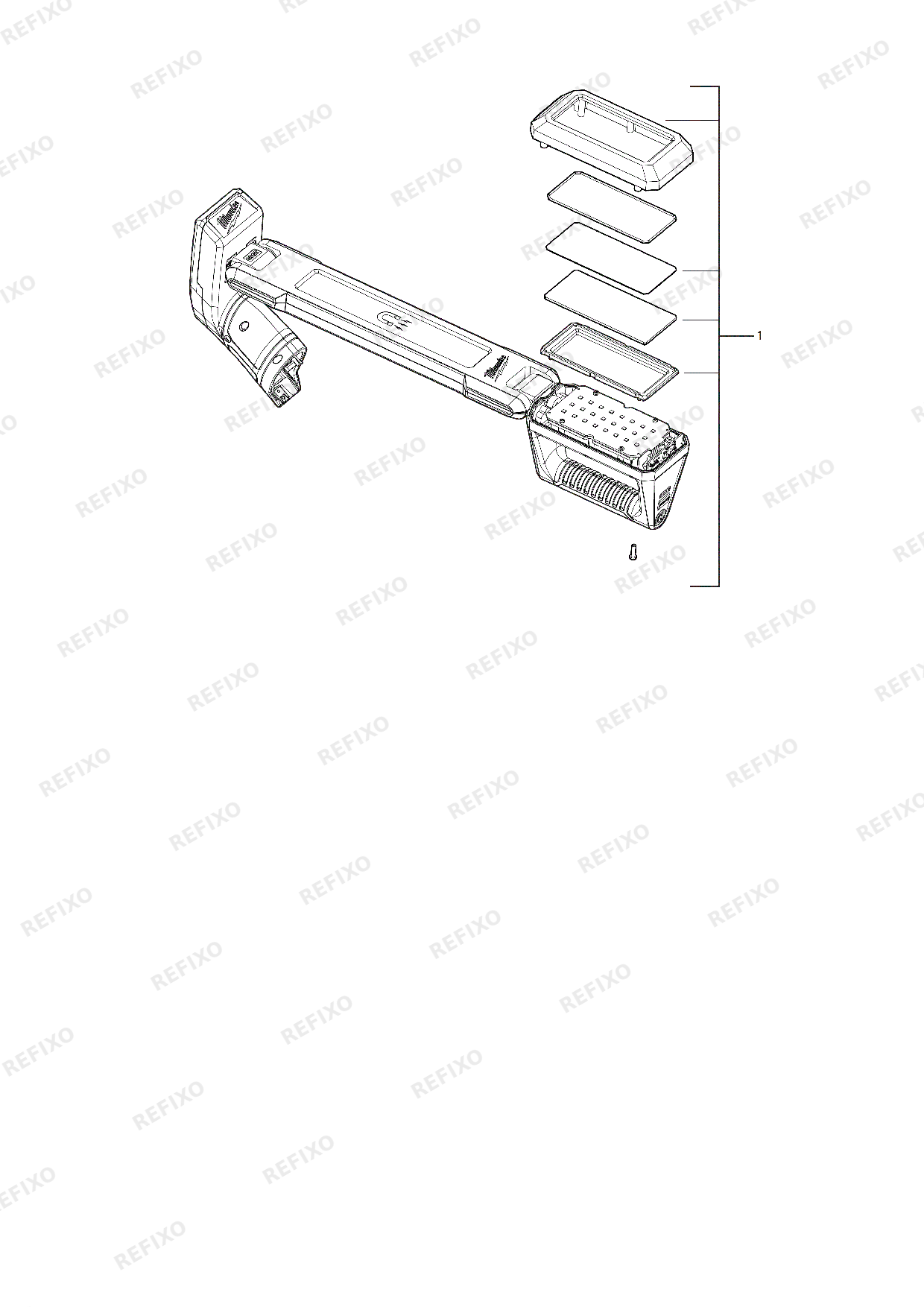 MILWAUKEE M12UCL 0 4933478868 4000483612 — схема запчастей