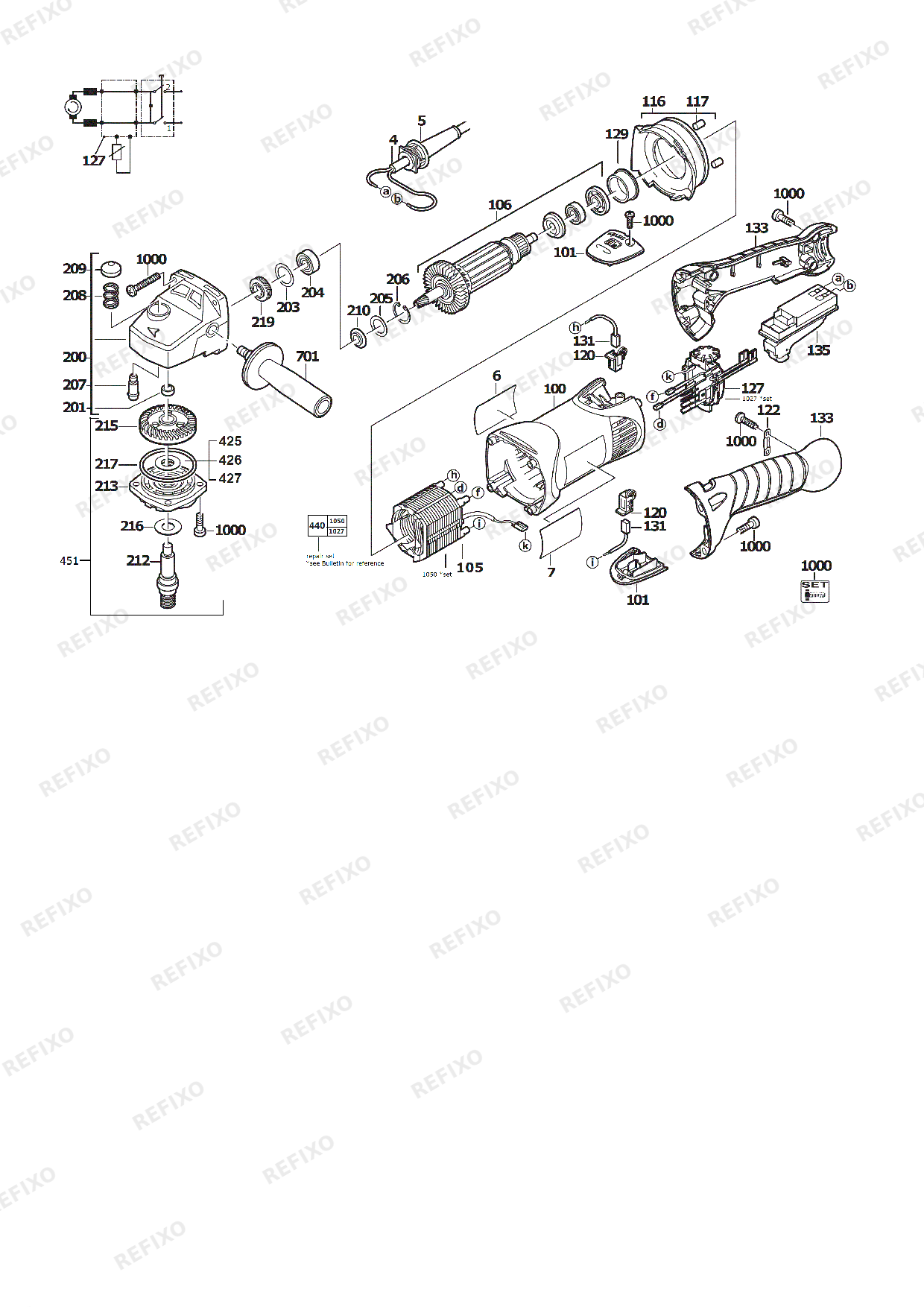 MILWAUKEE AP12E 4933383925 4000455794 — схема запчастей