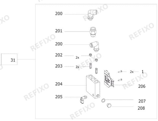 Festool Zeichnung 6 — схема запчастей