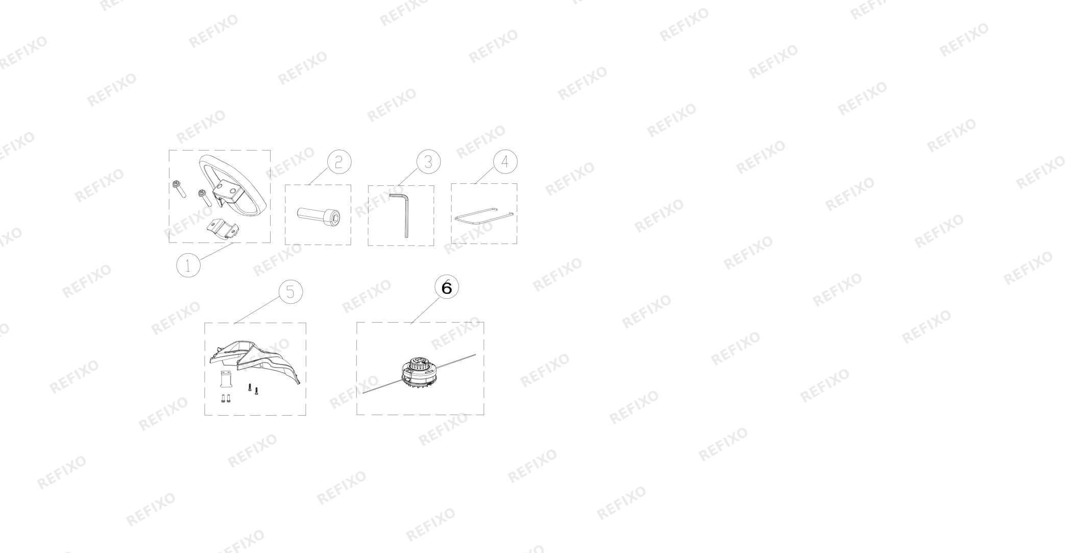 Greenworks 2112207RU-Exploded view — схема запчастей
