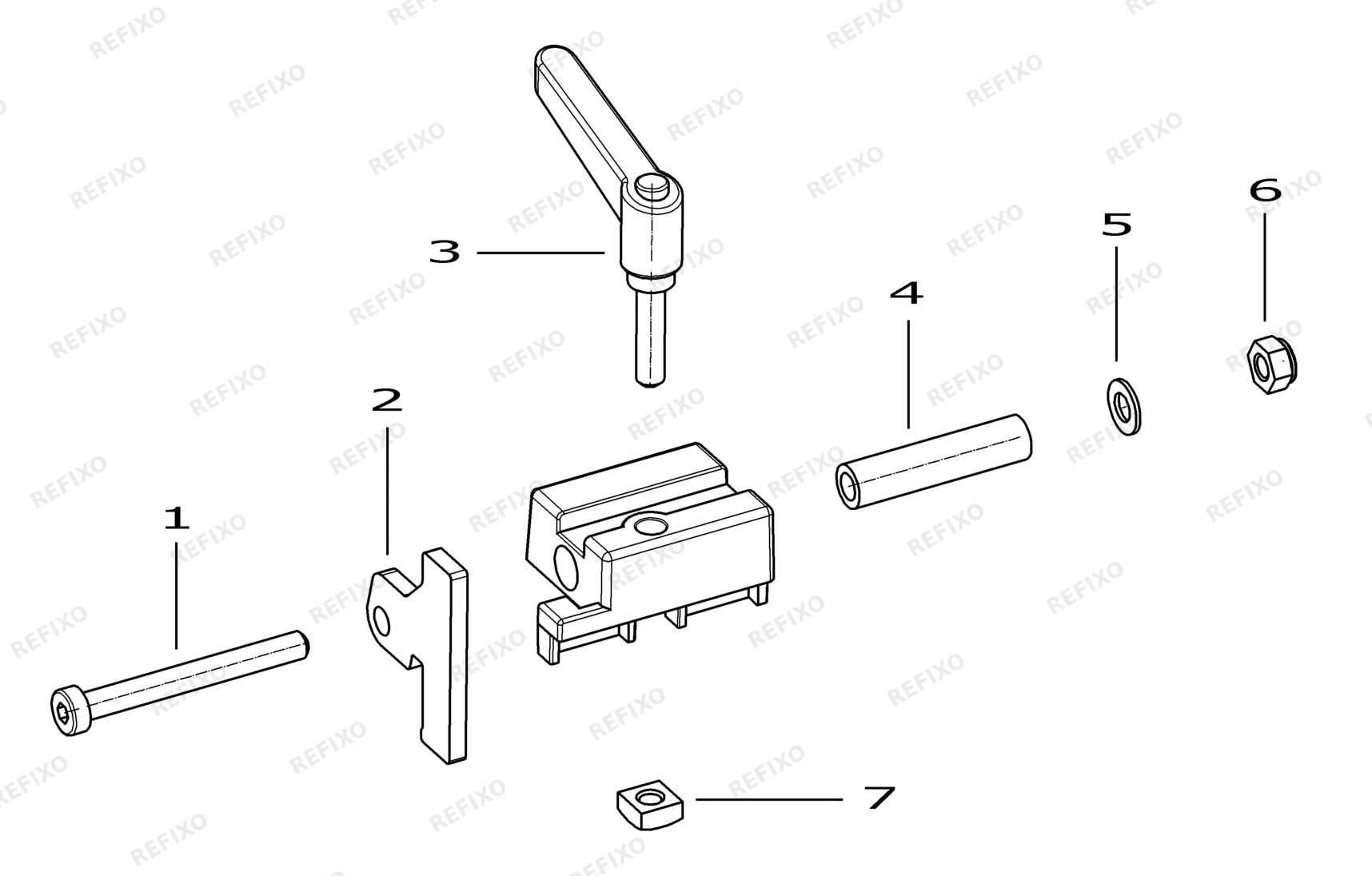 Festool ANSCHLAGREITER MFT-AR 490555 — схема запчастей