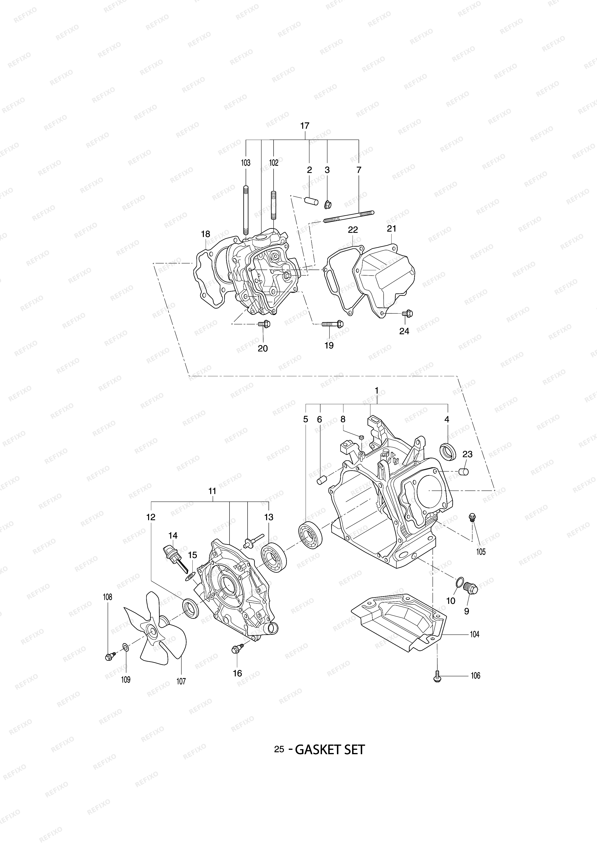MAKITA G4300IS — схема запчастей