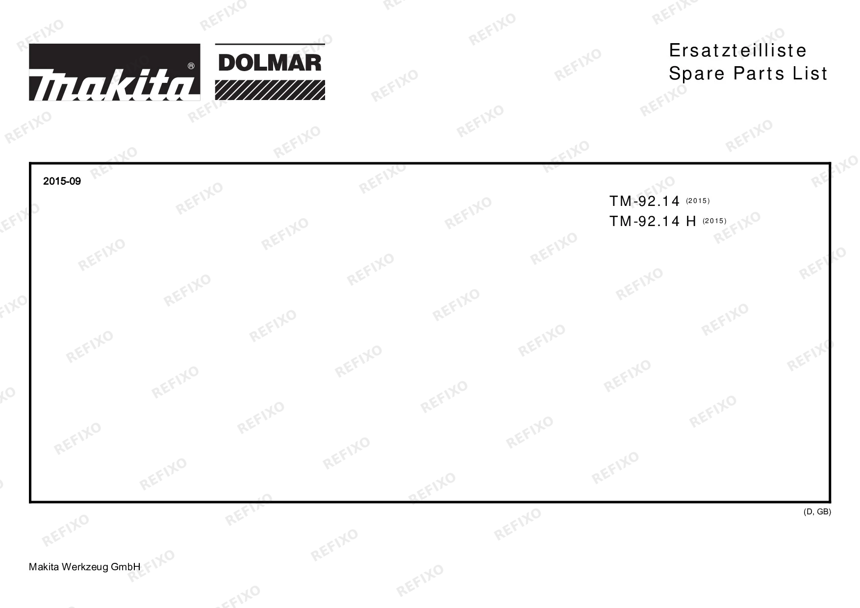 MAKITA PTM0900 — схема запчастей