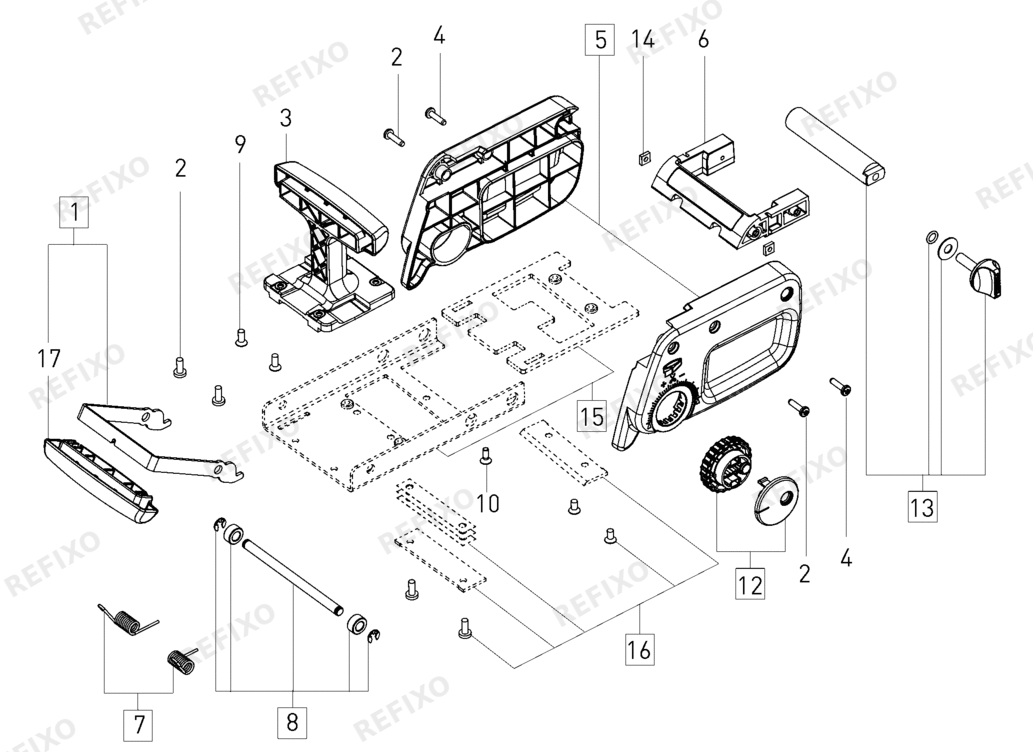 Festool Kappgerät KP 652 10008902 — схема запчастей