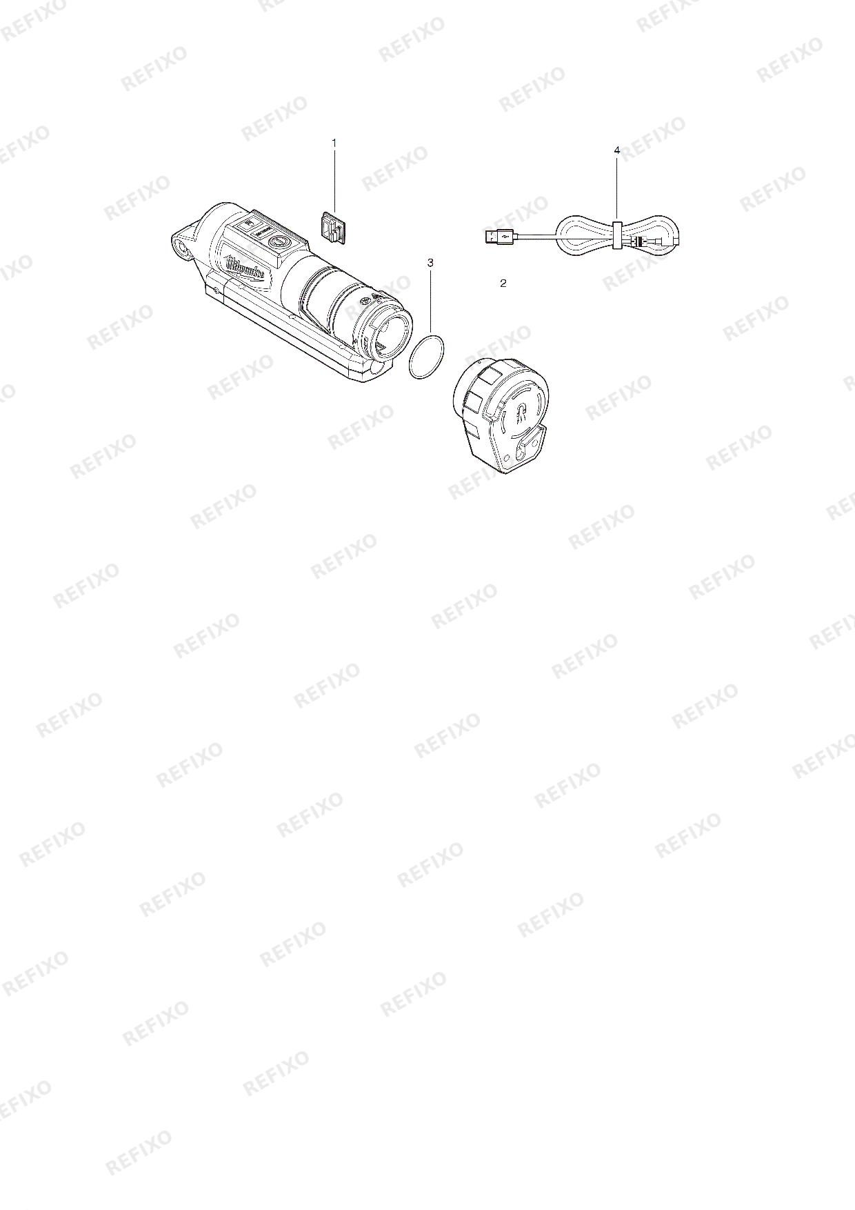 MILWAUKEE L4SL550 301 4933478869 4000483957 — схема запчастей