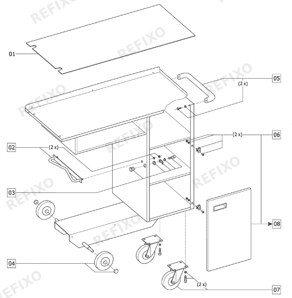 Festool Toolcenter TC 30002 583881 — схема запчастей
