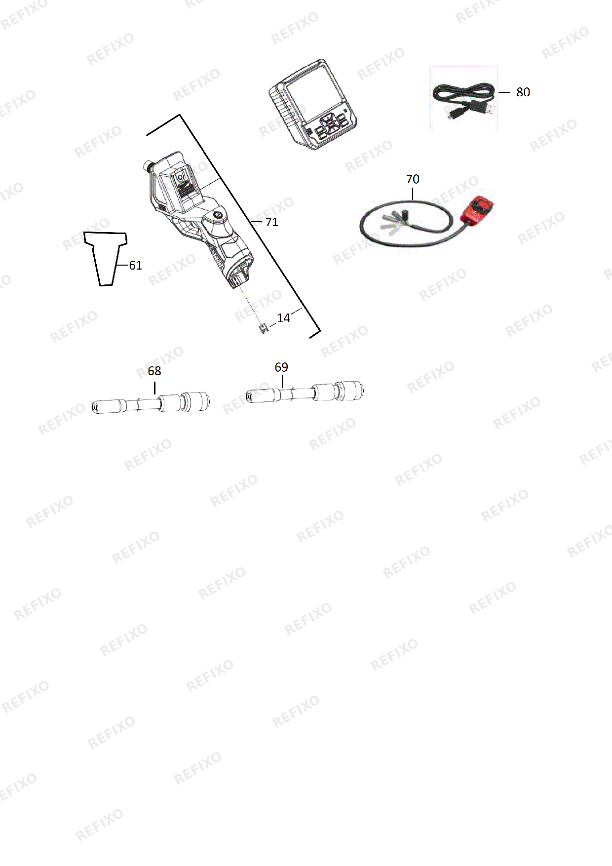MILWAUKEE M12ICAV3 201C 4933451367 4000456838 — схема запчастей