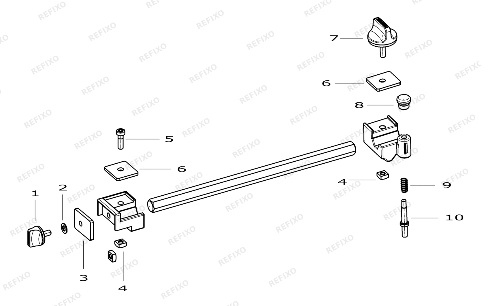 Festool SEITENANSCHLAG SA-LR32 485758 — схема запчастей