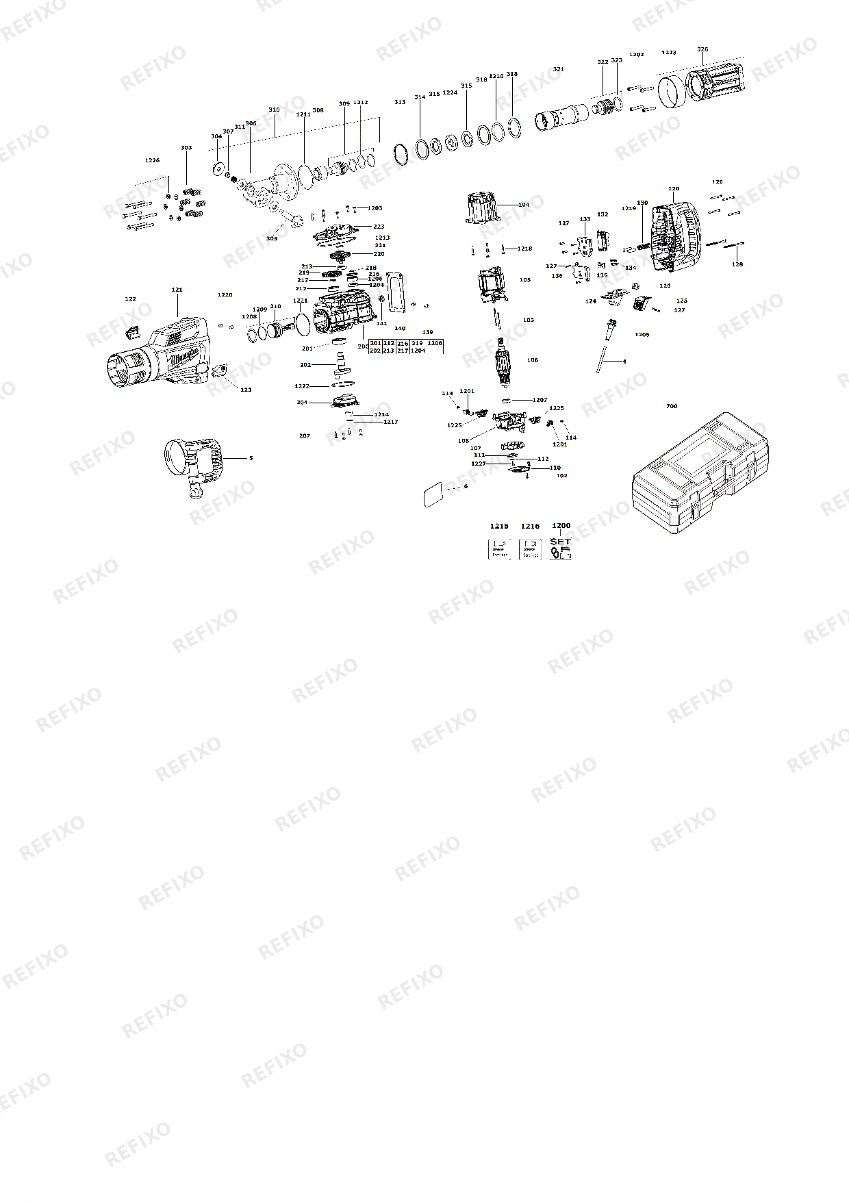 MILWAUKEE K1530H IN2 4933464117 4000455920 — схема запчастей