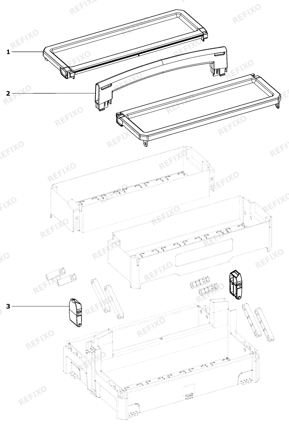 Festool SYS-StorageBox - SYS-StorageBox SYS-SB 499901 — схема запчастей