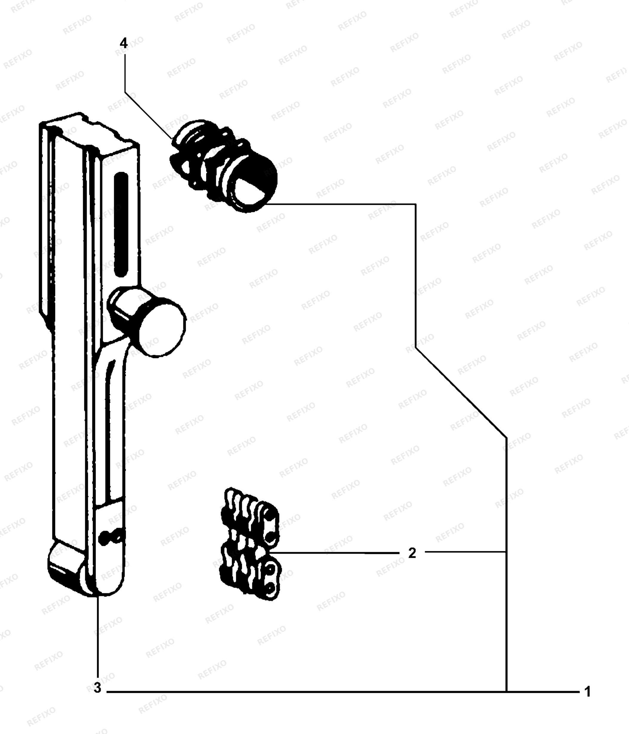 Festool Fräskettengarnitur - Fräskettengarnitur MF-CM 28x4 769548 — схема запчастей