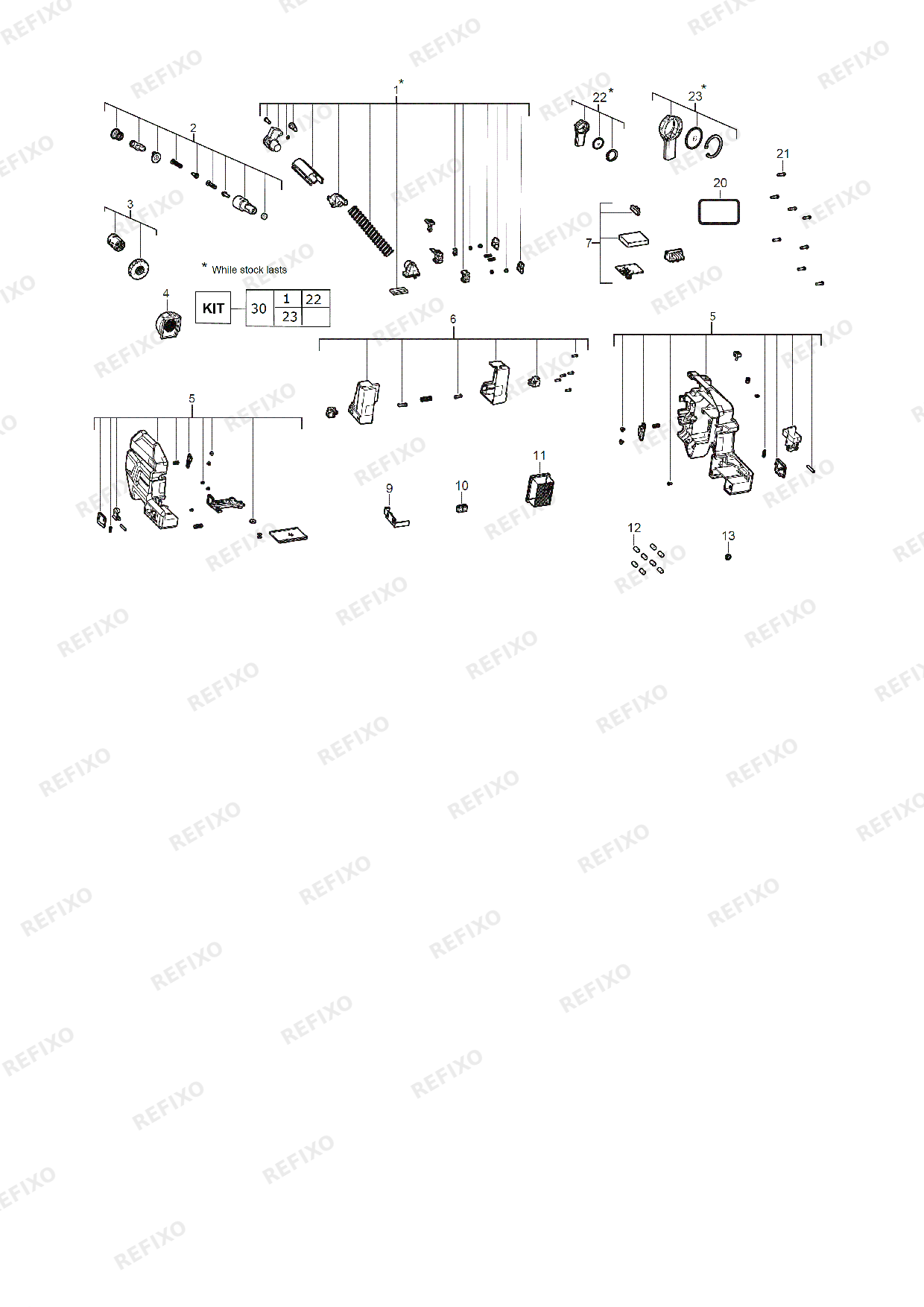 MILWAUKEE M18FCDDEXL 0 4933478507 4000483628 — схема запчастей