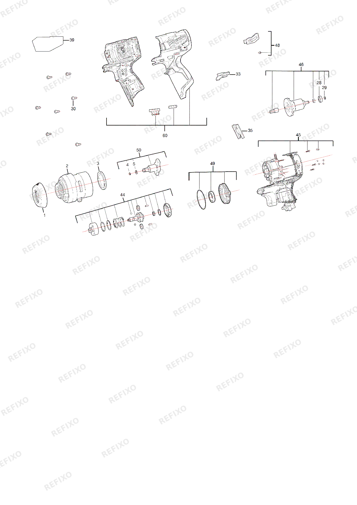 MILWAUKEE M12FIW14 0 4933464611 4000467795 — схема запчастей