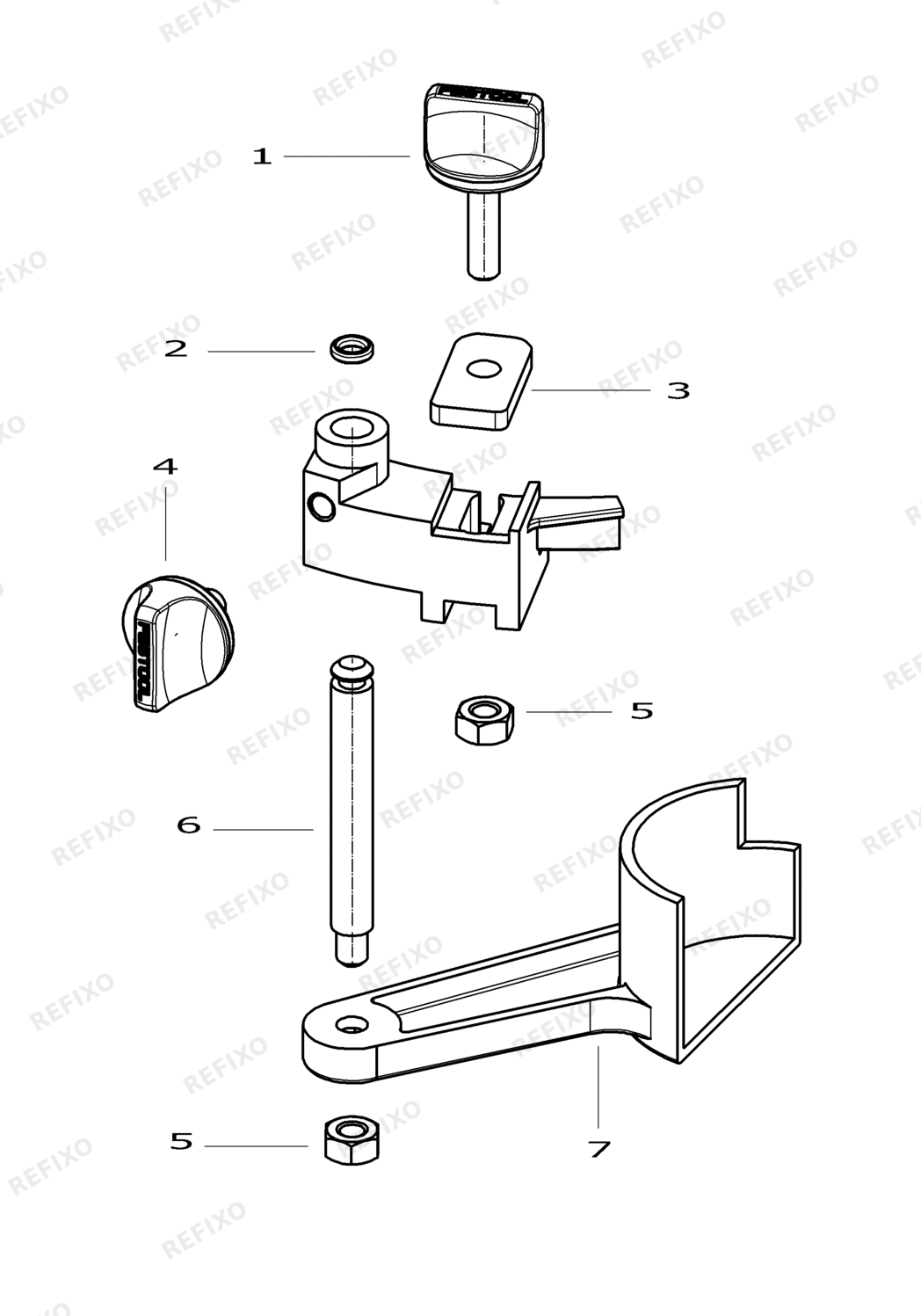 Festool SPANFLUGSCHUTZ SF-OF 486242 — схема запчастей