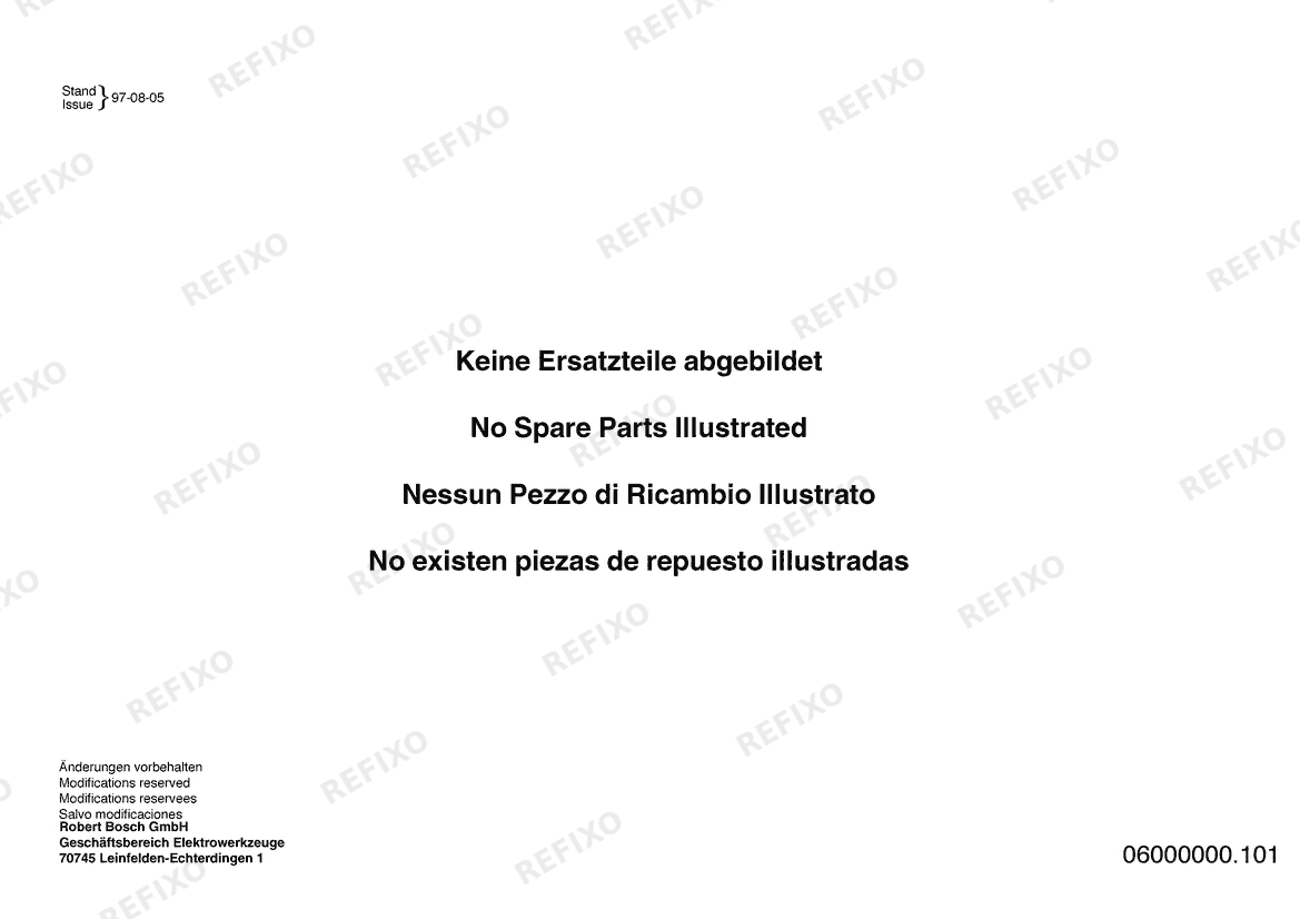 Bosch Дрель Drill | 220 V | 004 - CH (0 603 122 032) — схема запчастей