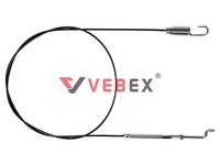 Трос 04 включения хода снегоуборщика 124-101,5-114 см, VEBEX