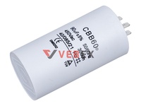 Конденсатор CBB60 90uF 450V (4 клеммы, без болта), VEBEX