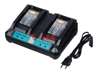 Зарядное устройство для MKT 14.4V-18V 4.0A Li-Ion (2 порта) CHAMT2042, VEBEX