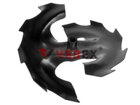 Шнек левый для снегоуборщика (внутр. 22мм) 30-SX-11-125, VEBEX