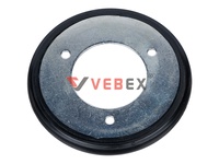Кольцо фрикционное с диском для снегоуборщика 126 х 57 мм, VEBEX